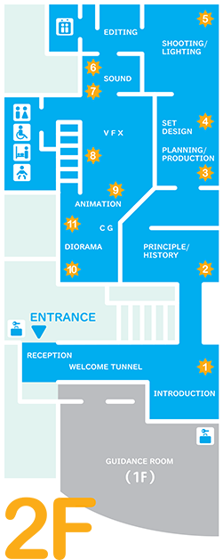 2階フロアマップ